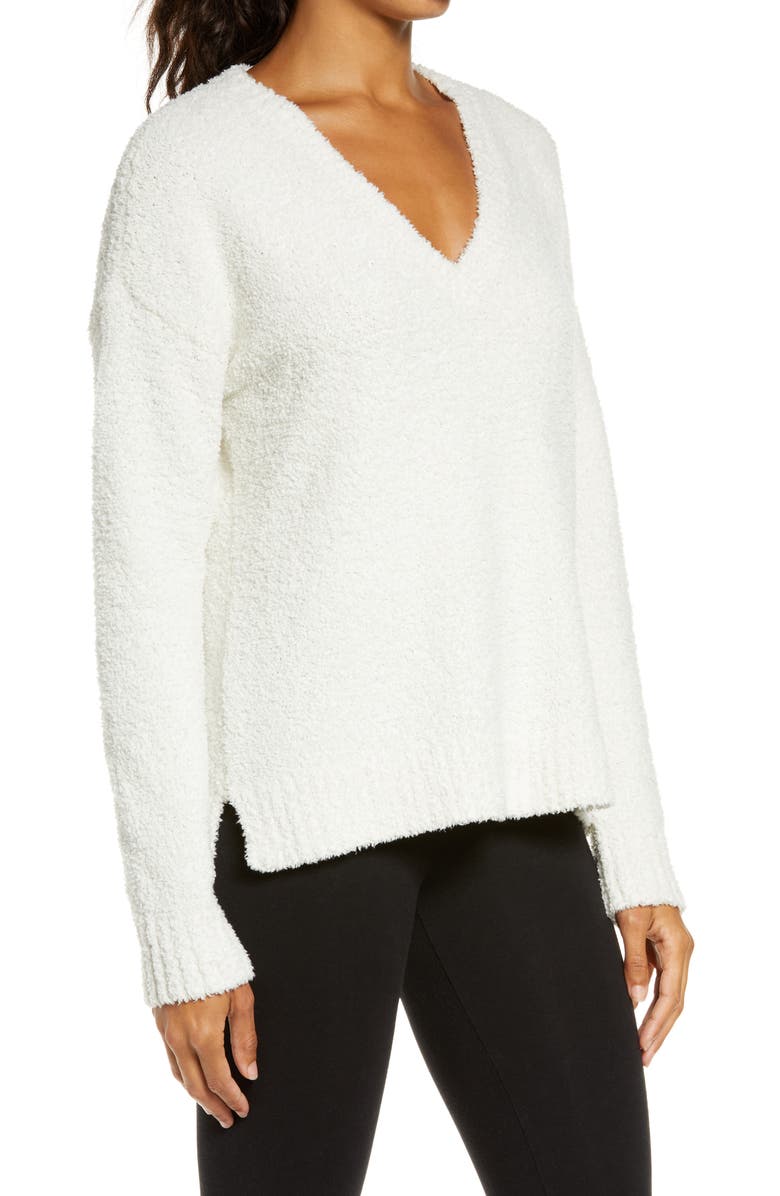 UGG<sup>®</sup> UGG Cecilia V-Neck Sweater, Alternate, color,