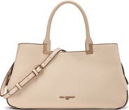 KARL LAGERFELD PARIS Meribel Leather Satchel