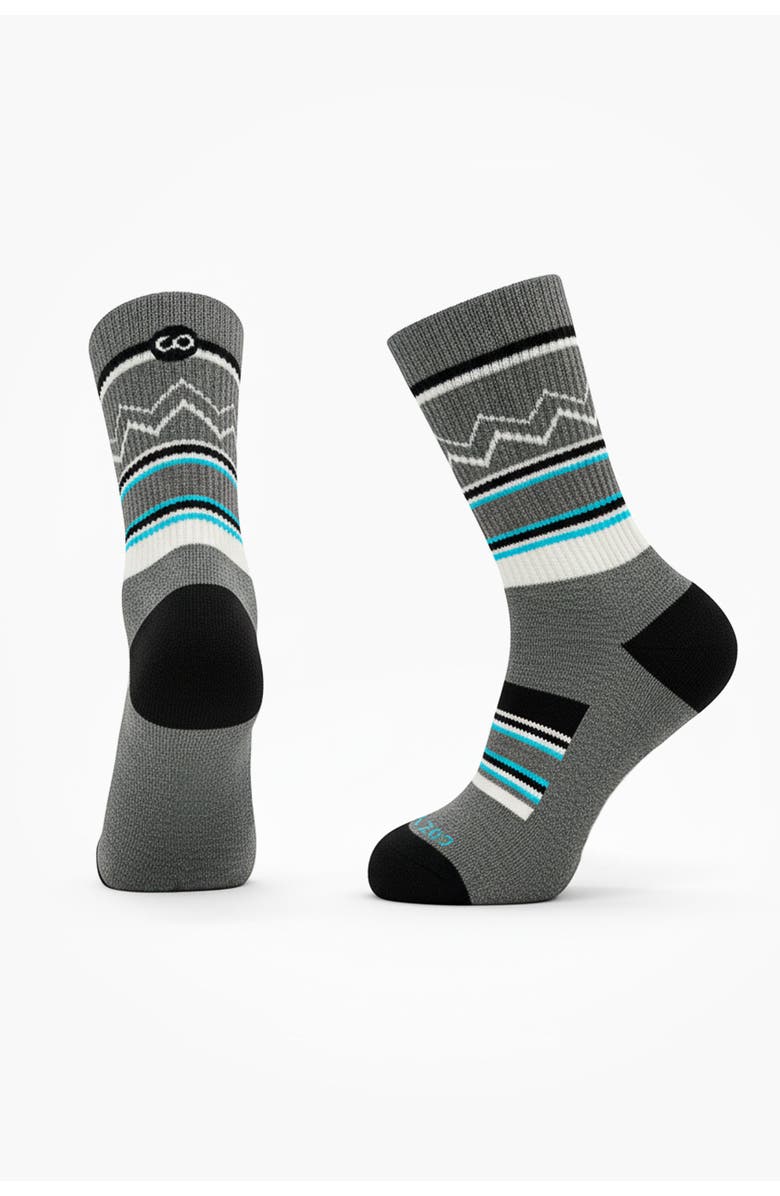 COZY ZERO PerformaWool Midcrew All-season Hike Socks, Main, color, Rock Gray