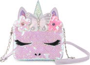 OMG Accessories Kids' Gwen Sequin Crossbody Bag