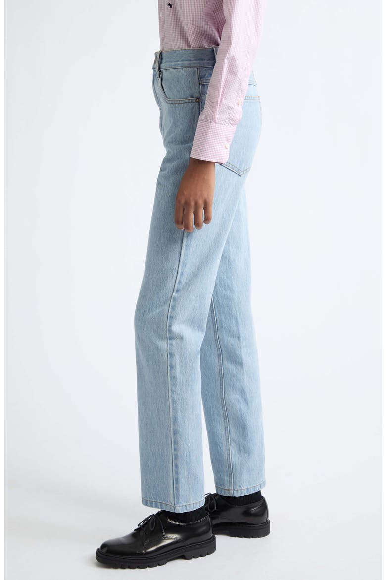 HG N.2 Straight Leg Jeans, Alternate, color, STONEWASH