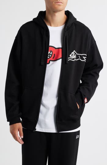Hard Shell Graphic Zip Hoodie