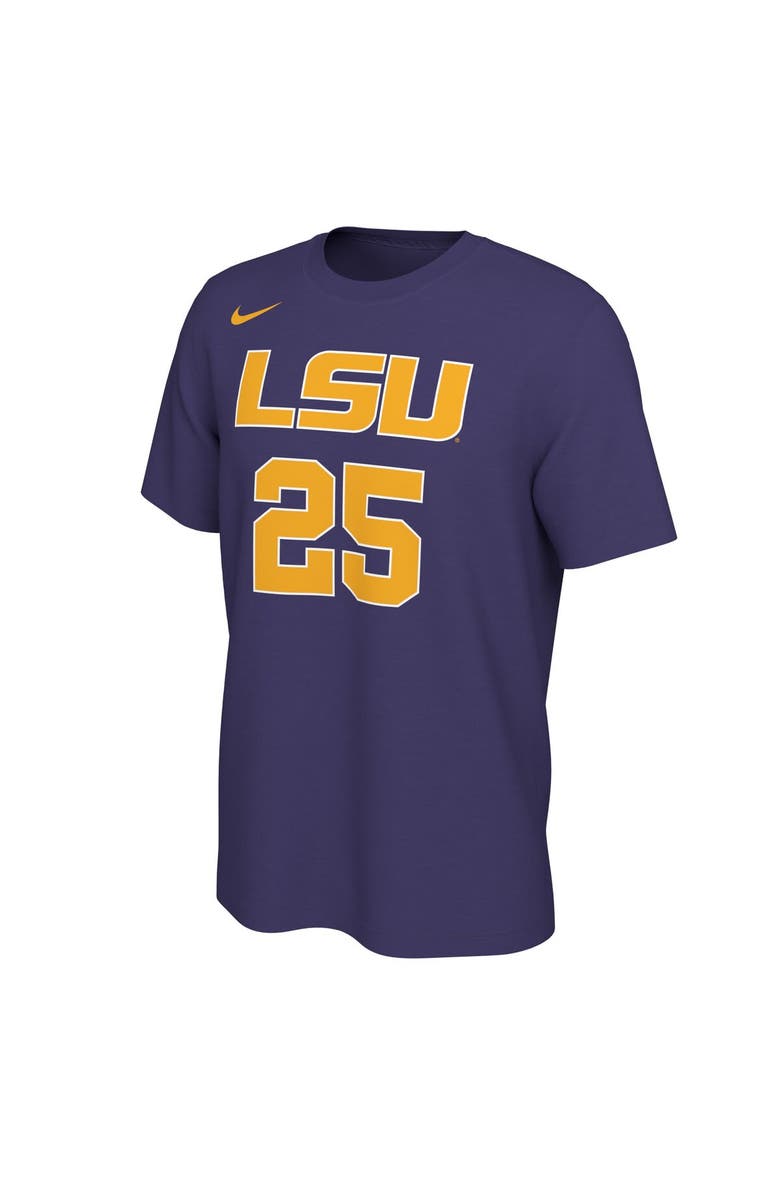 Nike Men's Nike Ben Simmons Purple LSU Tigers Retro Alumni Basketball Jersey T-Shirt, Alternate, color,
