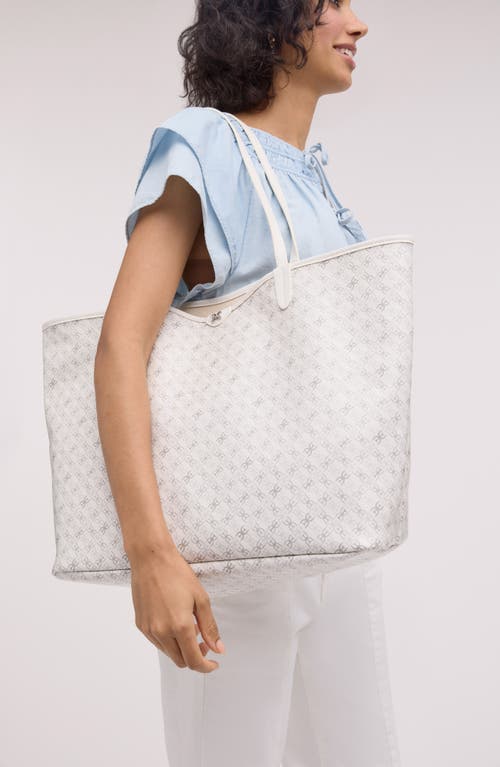 SAM EDELMAN SAM EDELMAN LARGE HARPER MONOGRAM SHOPPER TOTE