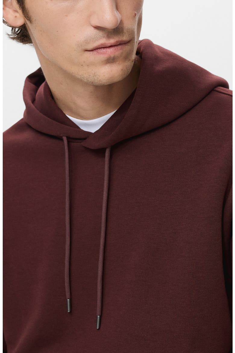 Regular Fit Hoodie, Alternate, color, WINE