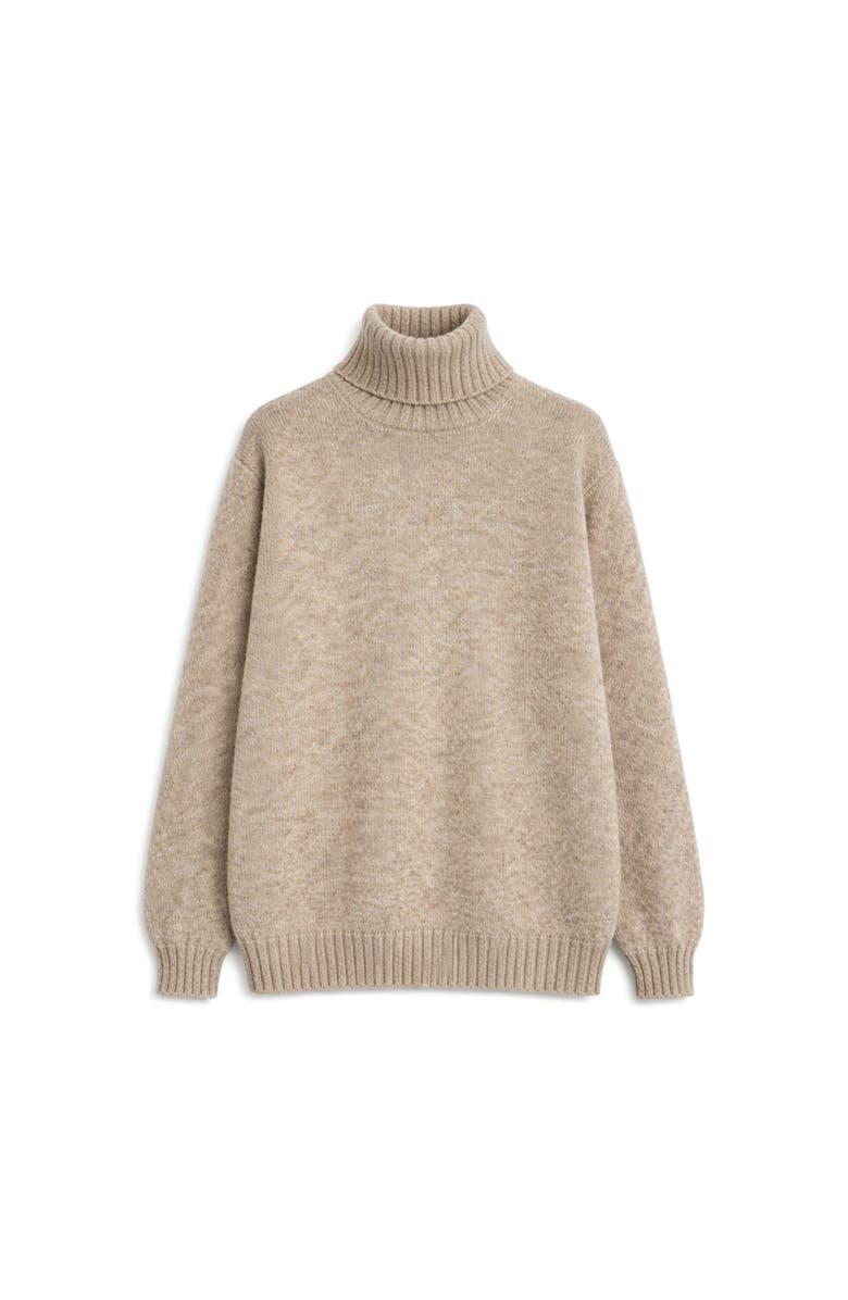 Fortela Shetland Turtleneck Sweater, Main, color, Cream