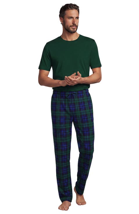 Short Sleeve Knit Jersey Pajama Set