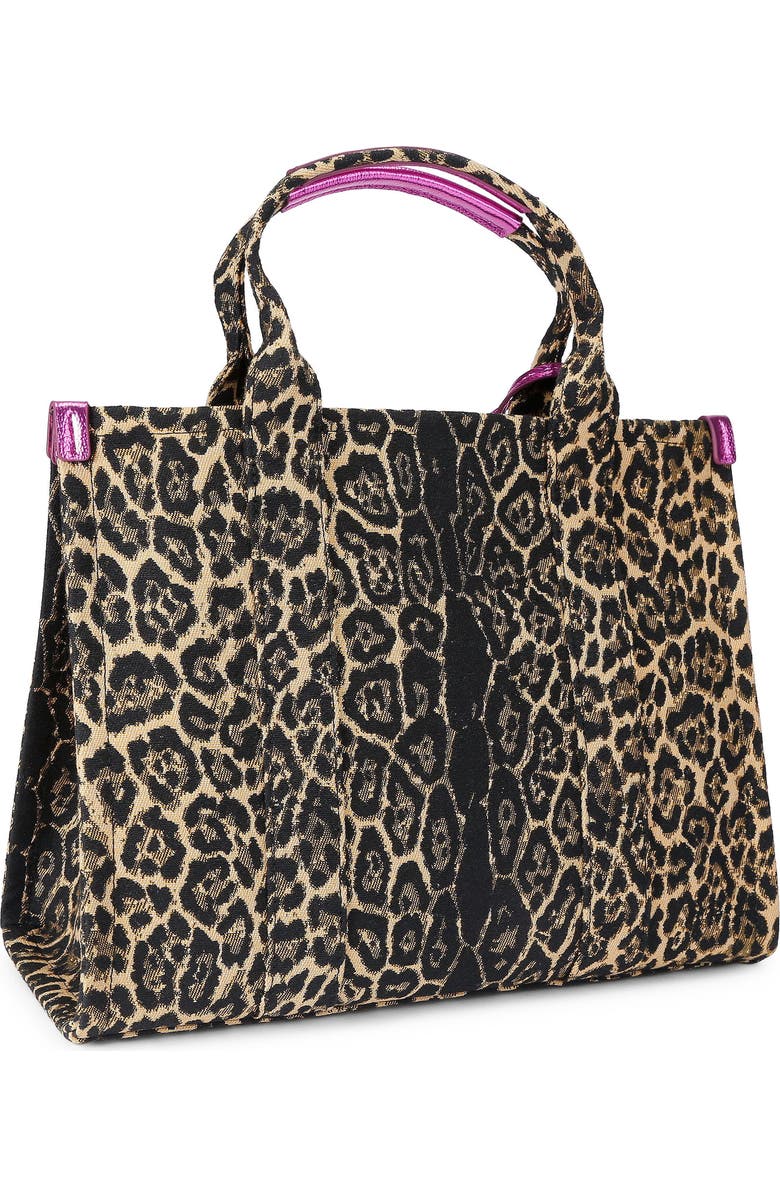 Kurt Geiger London Southbank Cotton Canvas Tote, Alternate, color, Open Brown