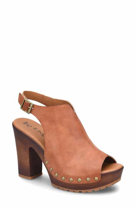 KORKS Arden Open Toe Heeled Sandal