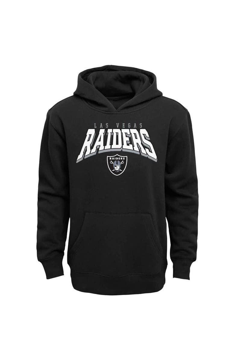 Outerstuff Toddler  Las Vegas Raiders Dynamic Duo Fleece Pullover Hoodie & Sweatpants Set, Alternate, color, Black
