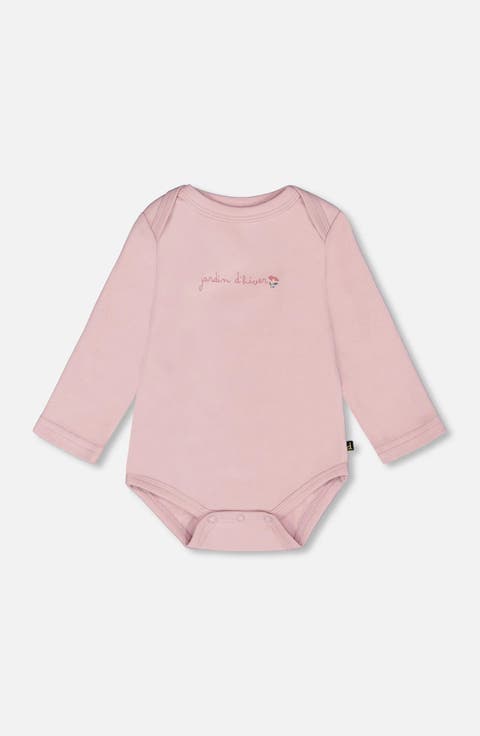 Organic Cotton Long Sleeve Romper (Baby)