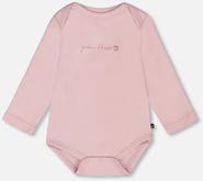 Deux par Deux Organic Cotton Long Sleeve Romper