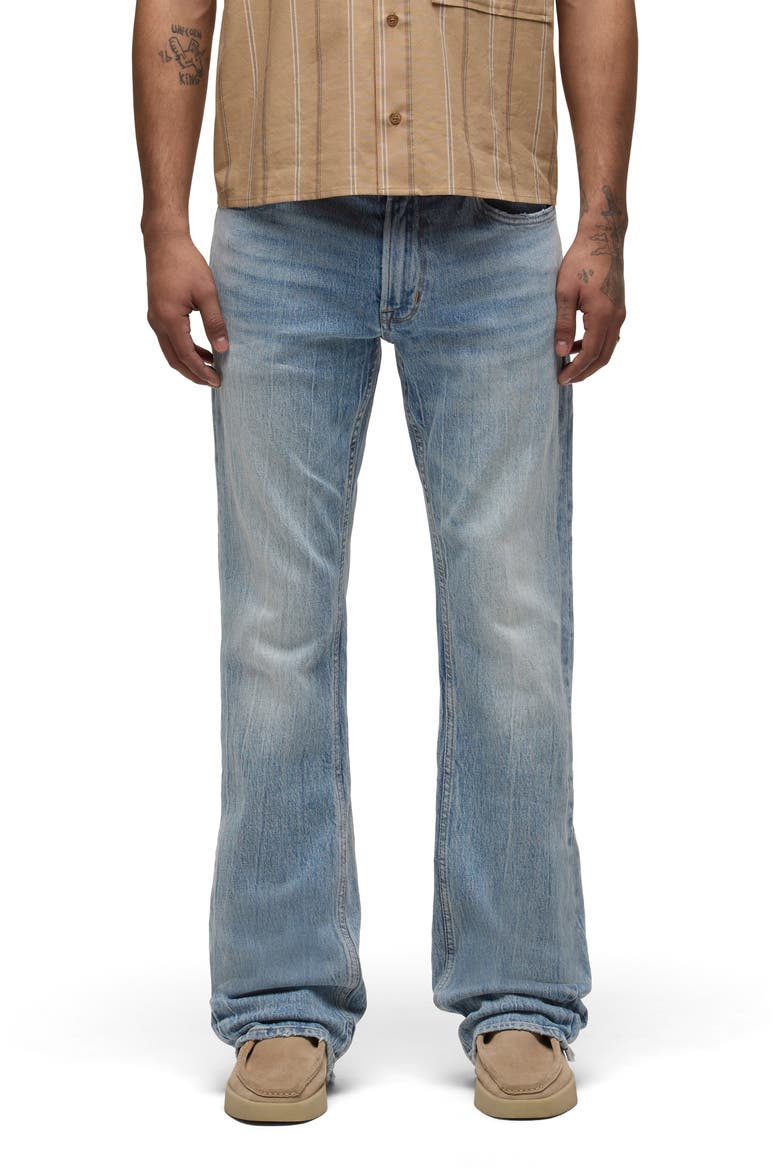 Walker Kick Flare Jeans, Main, color, RETREAT