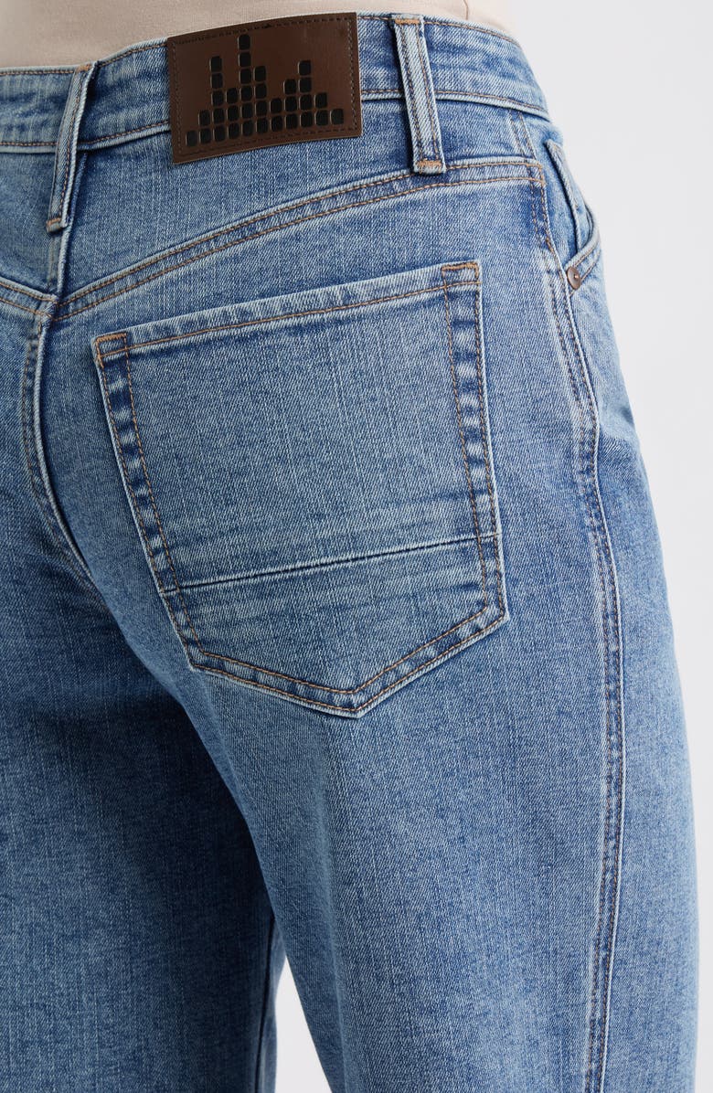 CITY BLUES Slant Pocket Ankle Straight Leg Jeans, Alternate, color, 