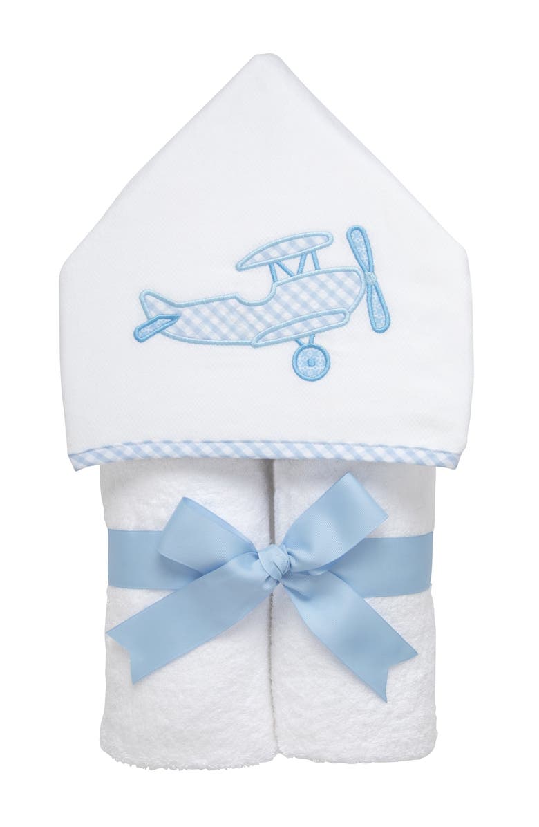 3 Marthas Classic Adventures Everykid Towel, Main, color, Airplane