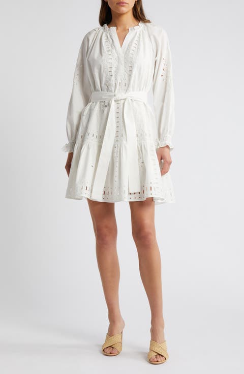 Saylor Cotton Wrap Dress