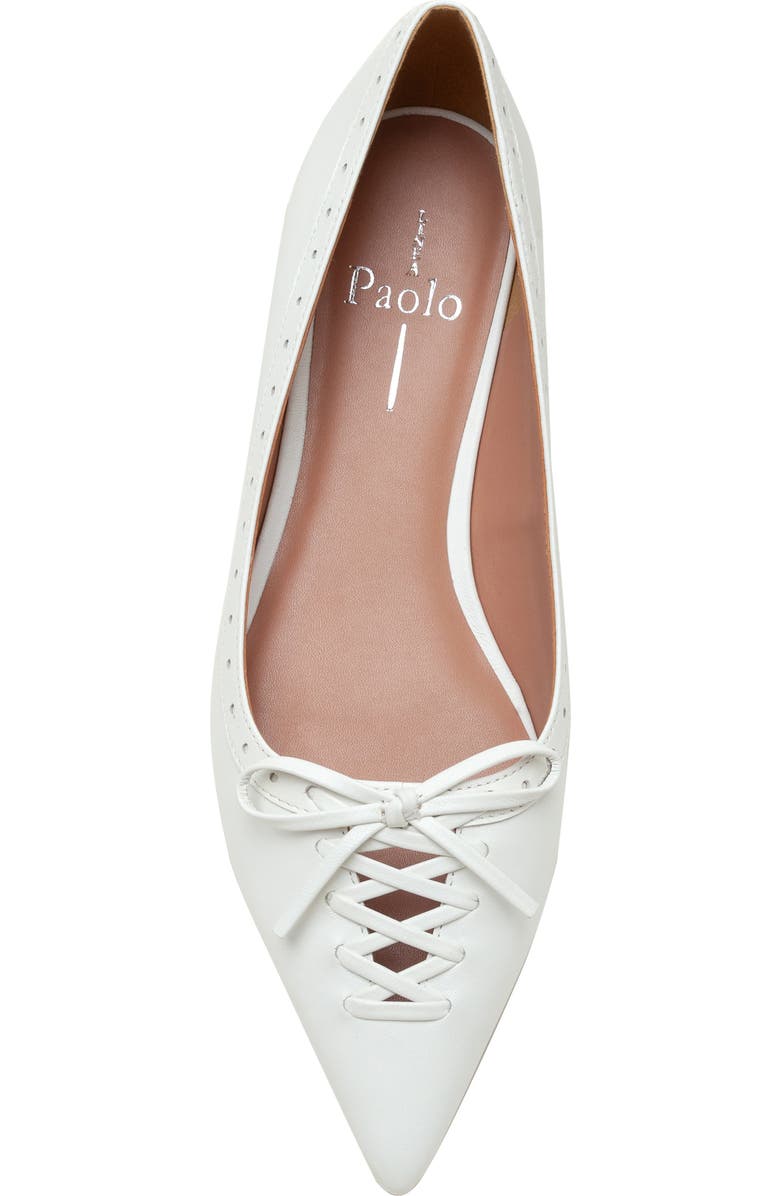 Linea Paolo Noella Flat, Alternate, color, Eggshell