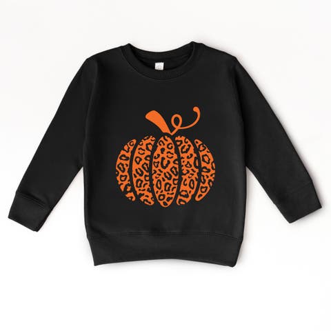Leopard Pumpkin Sweatshirt Toddler