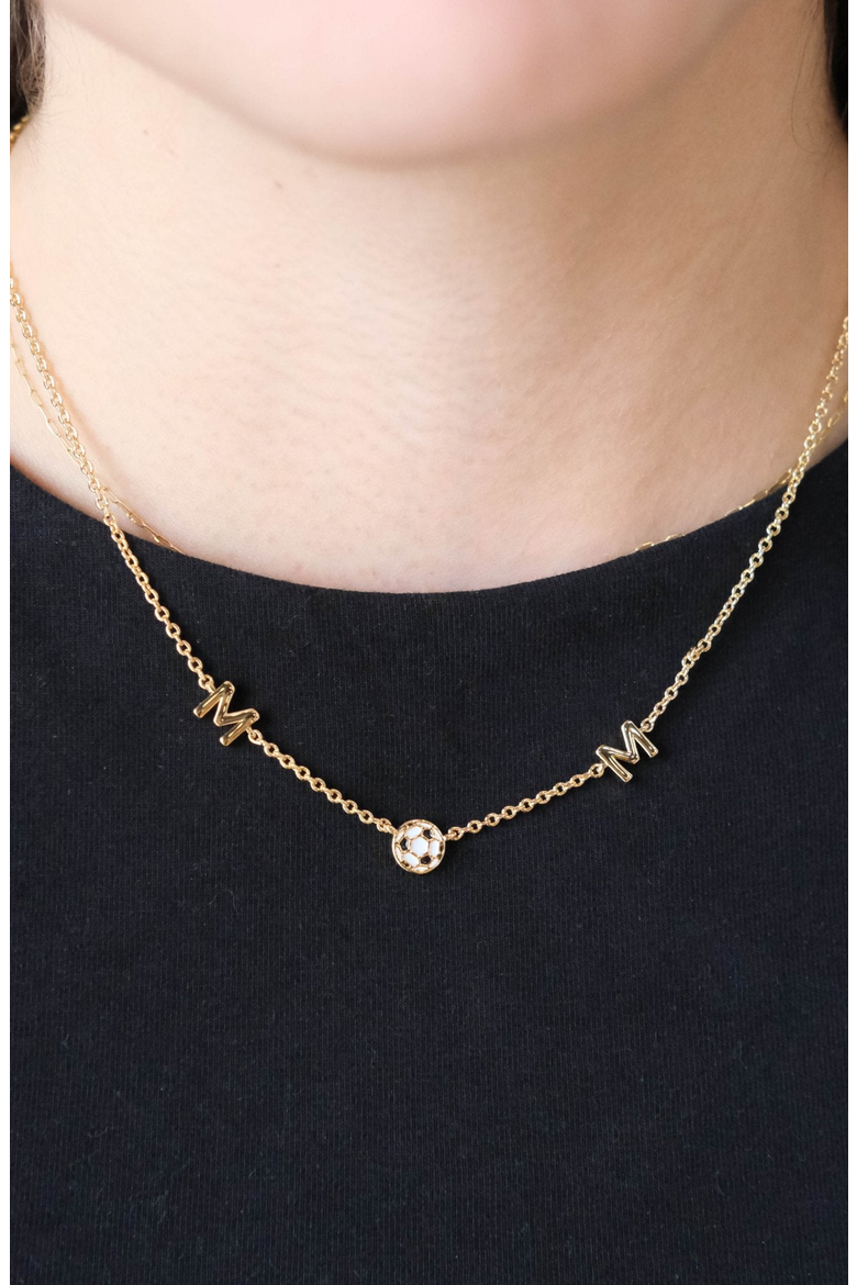 Soccer Mom Necklace, Alternate, color, Soccer