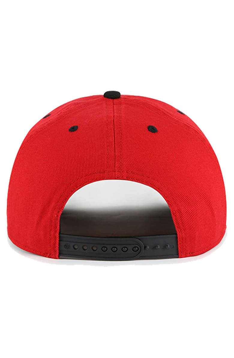 '47 Men's '47 Red St. Louis Cardinals Double Headed Baseline Hitch Adjustable Hat, Alternate, color,