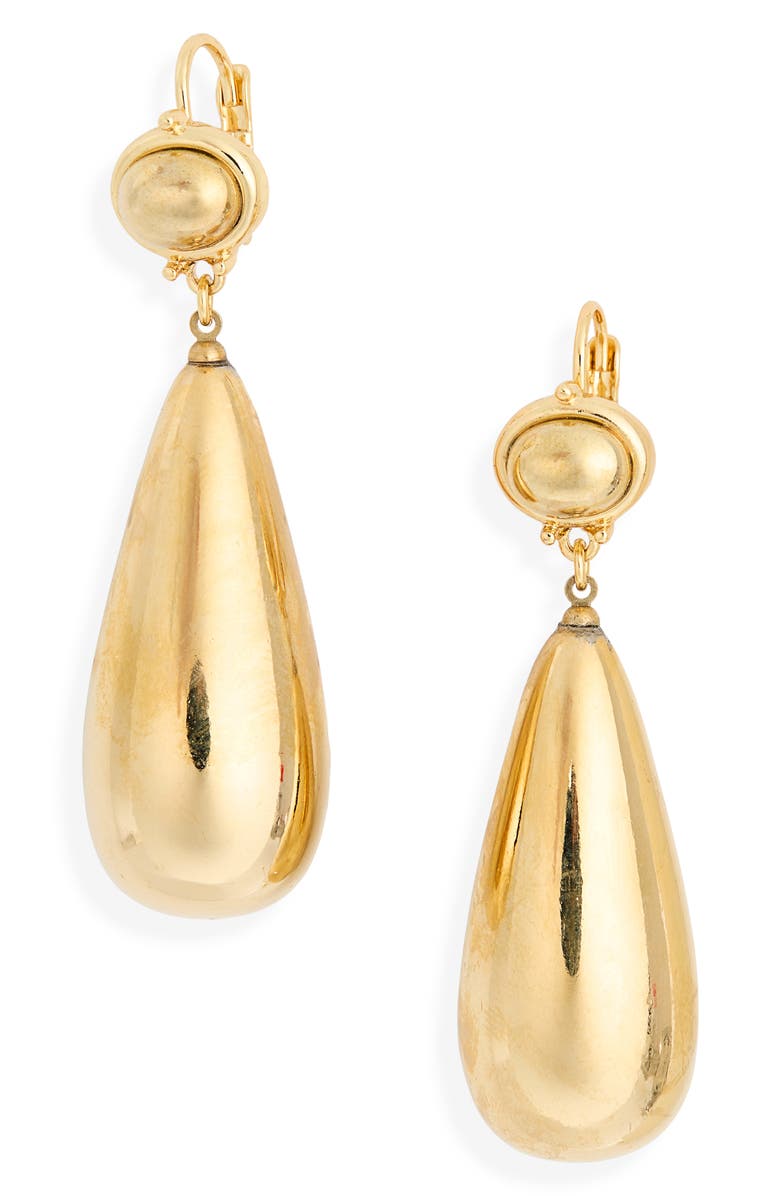 Kenneth Jay Lane Drop Earrings, Main, color, Gold