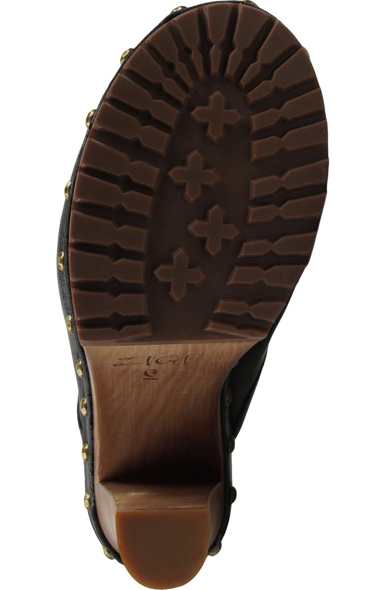 ZIGI Dealio Platform Clog, Alternate, color, Black