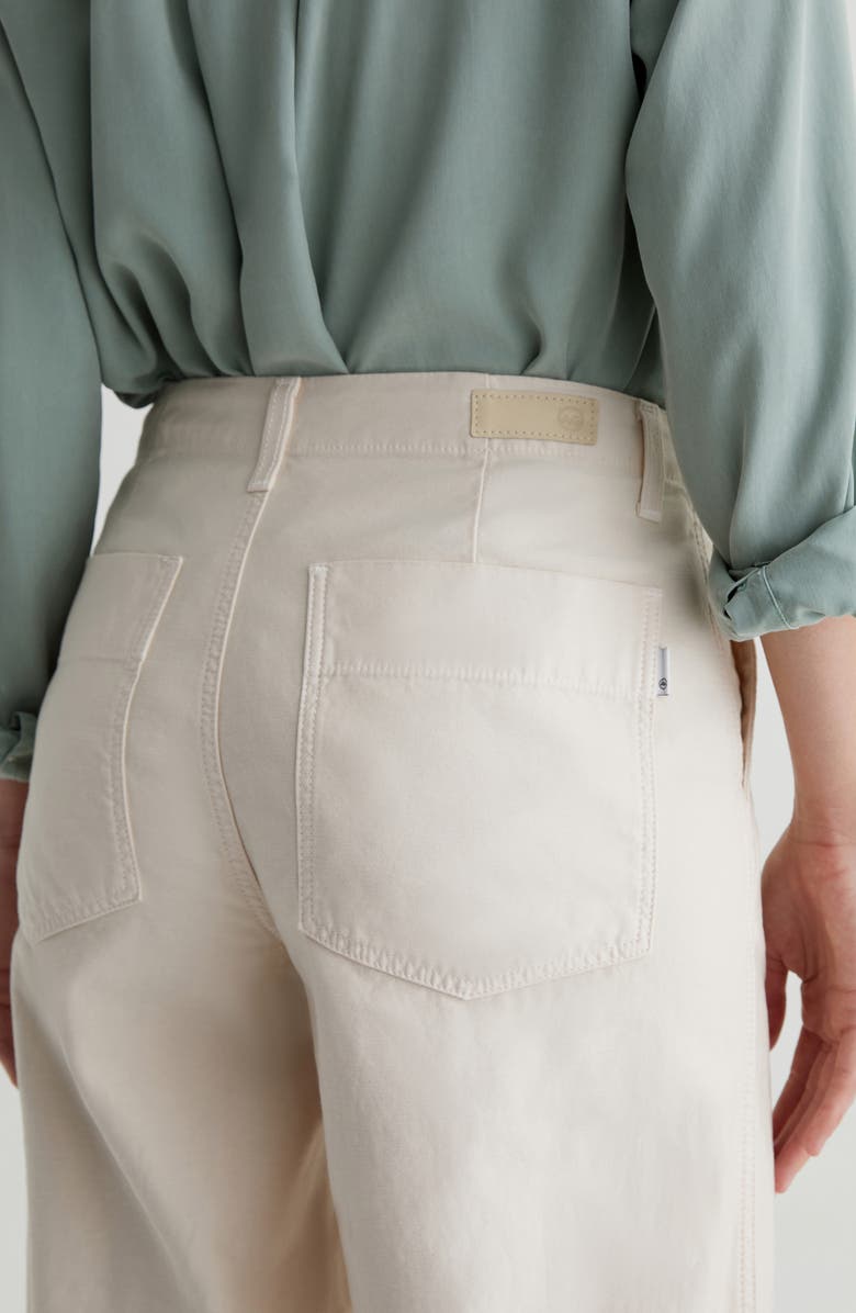 AG Laurent Twill Wide Leg Pants, Alternate, color, Opal Stone