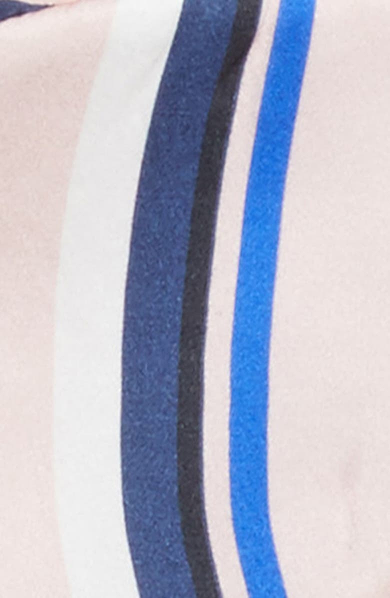 Hesper Fox Filipa Stripe Silk Sleep Mask, Alternate, color, 