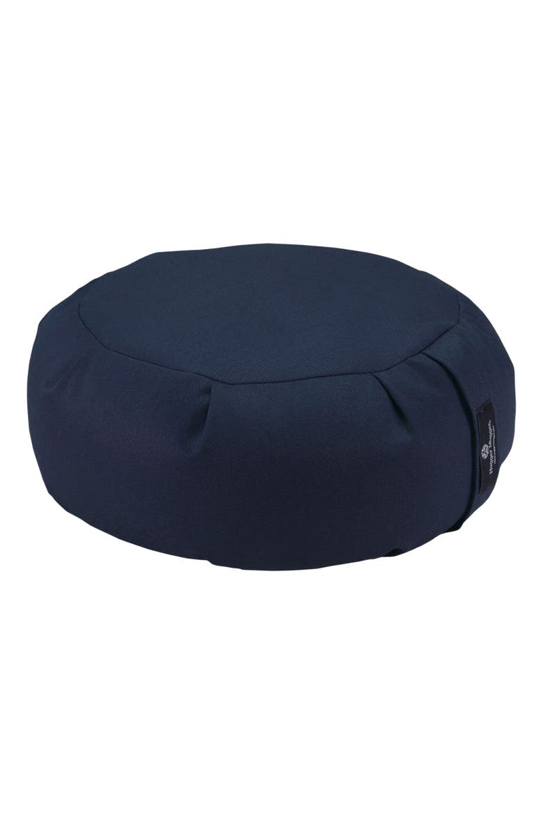 Zafu Meditation Cushion, Main, color, Blue