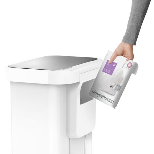 Simplehuman 45-liter Rectangular Step Trash Can With Liner Pocket