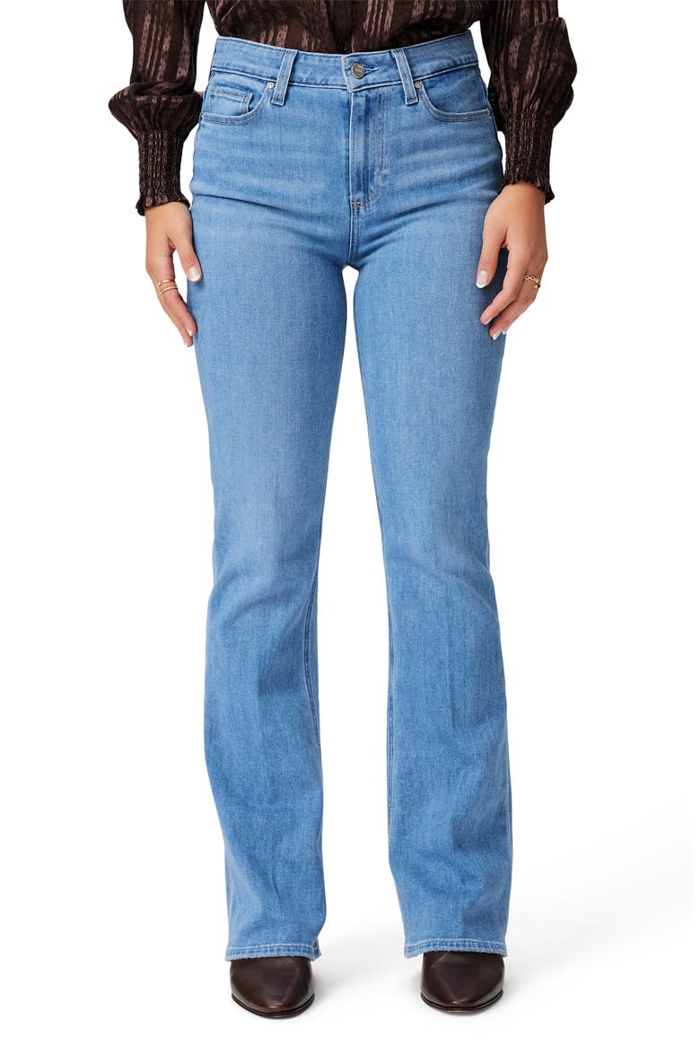 Laurel Canyon High Waist Flare Jeans, Main, color, SENSATIONAL