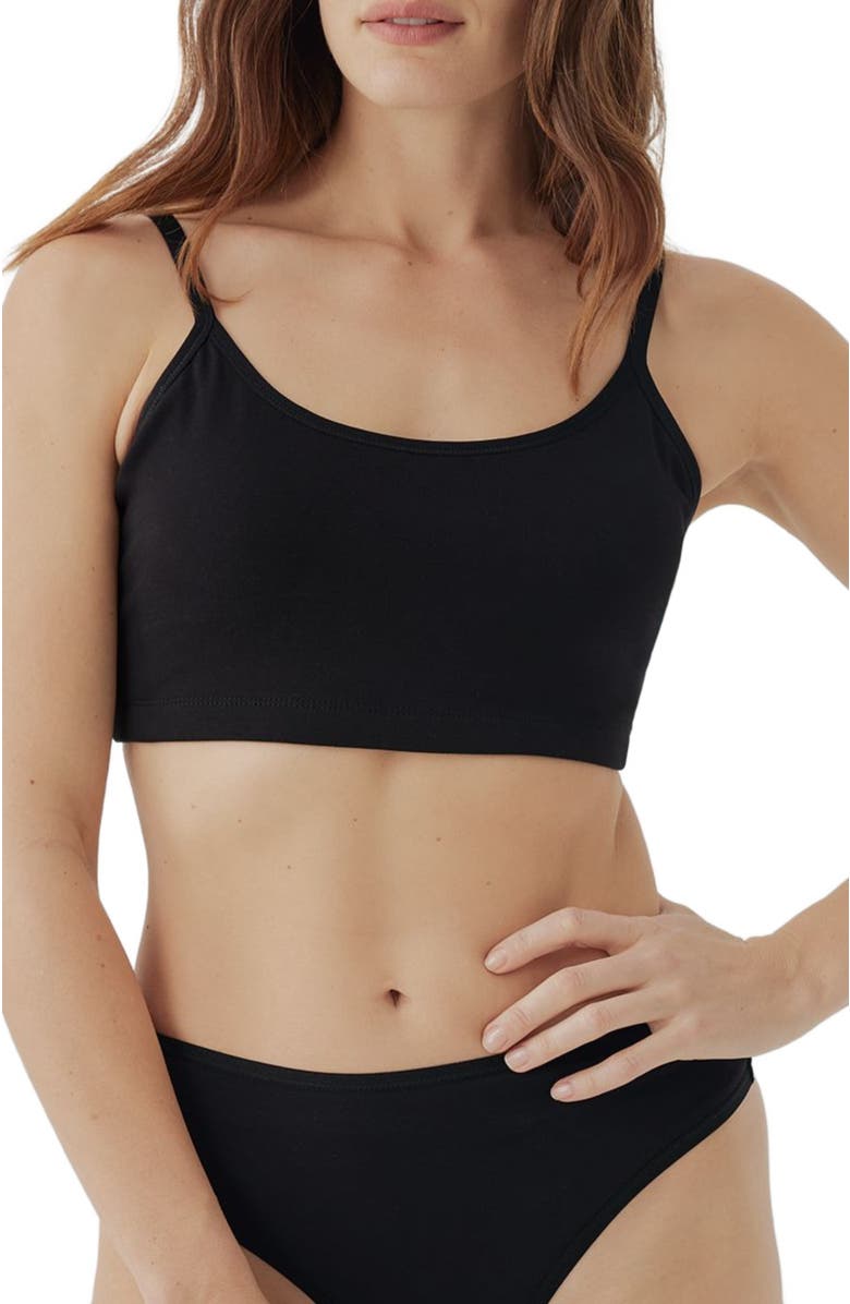 Pact Everyday Strappy Scoop Bralette, Alternate, color, 