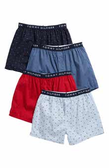 Tommy Hilfiger Assorted 4-Pack Cotton Boxers