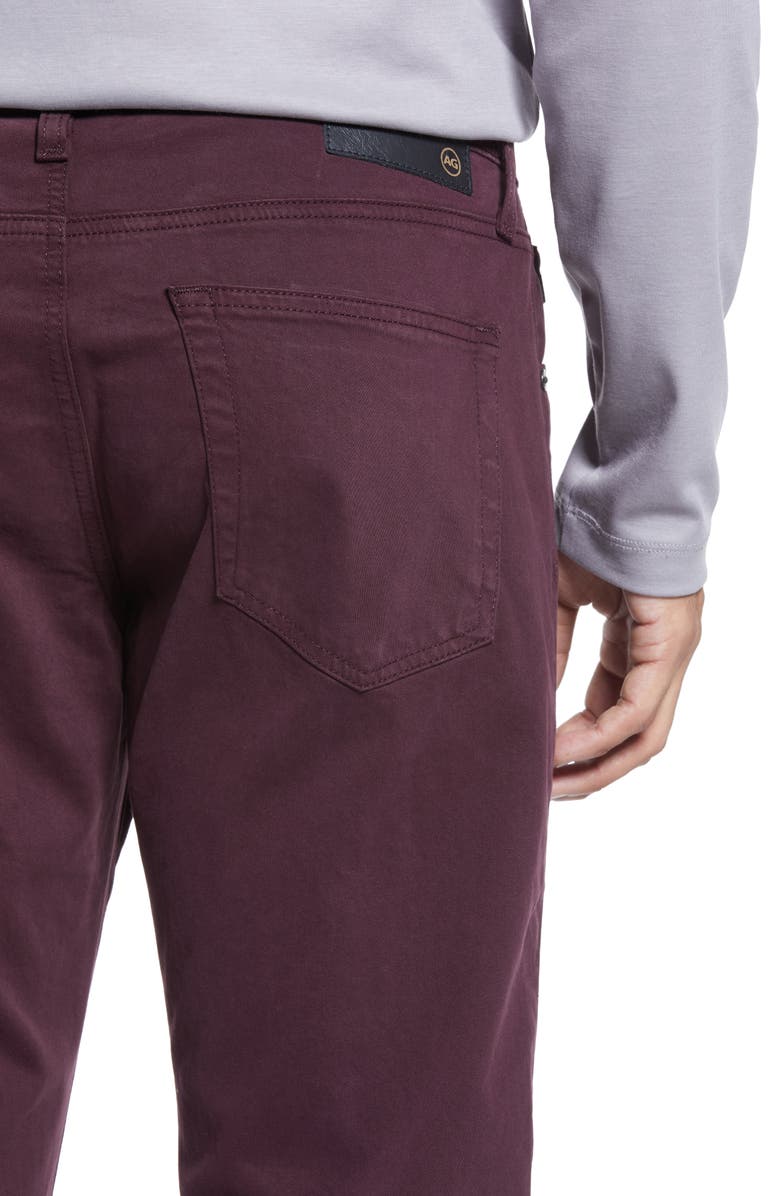 AG Tellis Slim Fit Jeans, Alternate, color, Boysenberry
