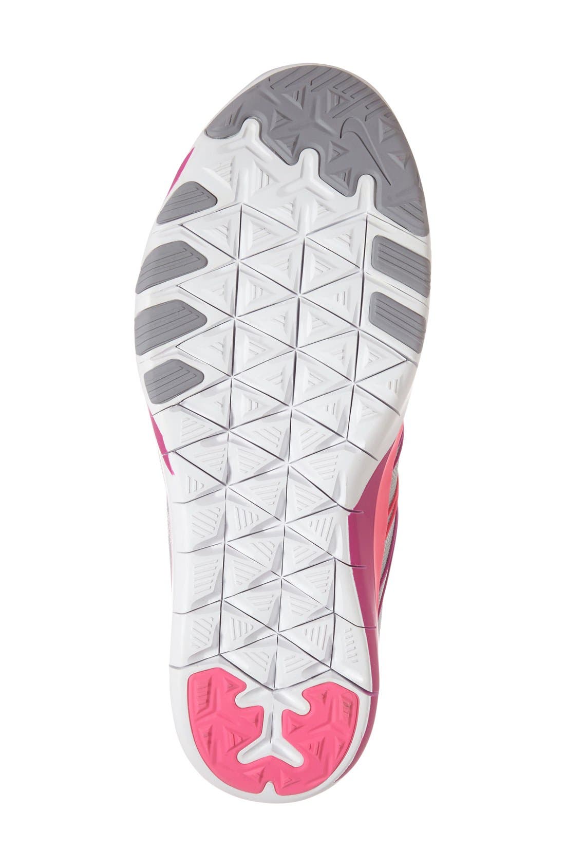 Free TR Fit 6 Training Shoe, Alternate, color, WOLF GREY/ PINK