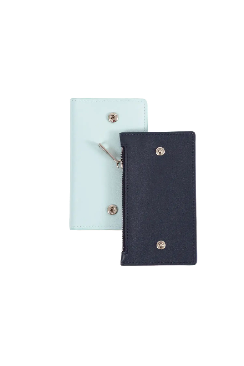 Modular Leather Wallet, Alternate, color, Blue