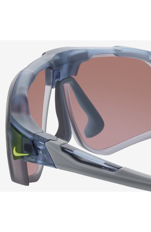 Nike Flyfree 72mm Rectangular Sunglasses In Purple