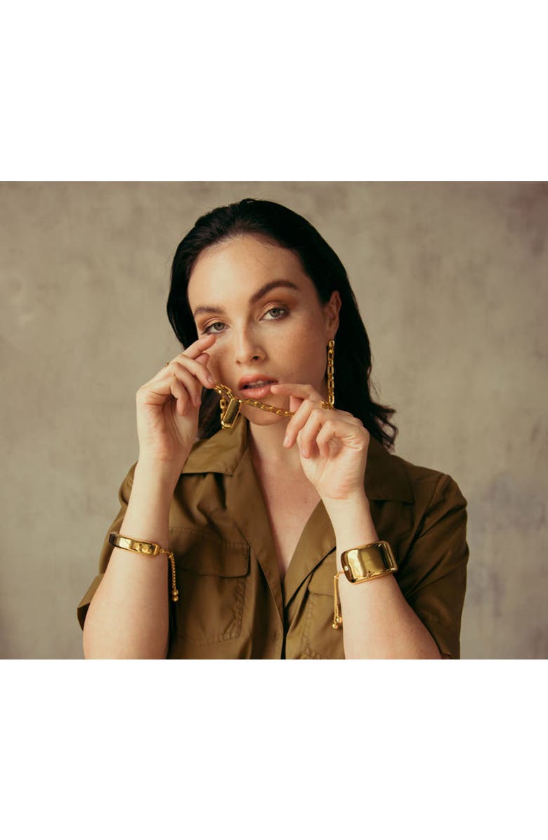 ZARUX Modern Rope Ring with Moissanite stone, Alternate, color, Yellow Gold