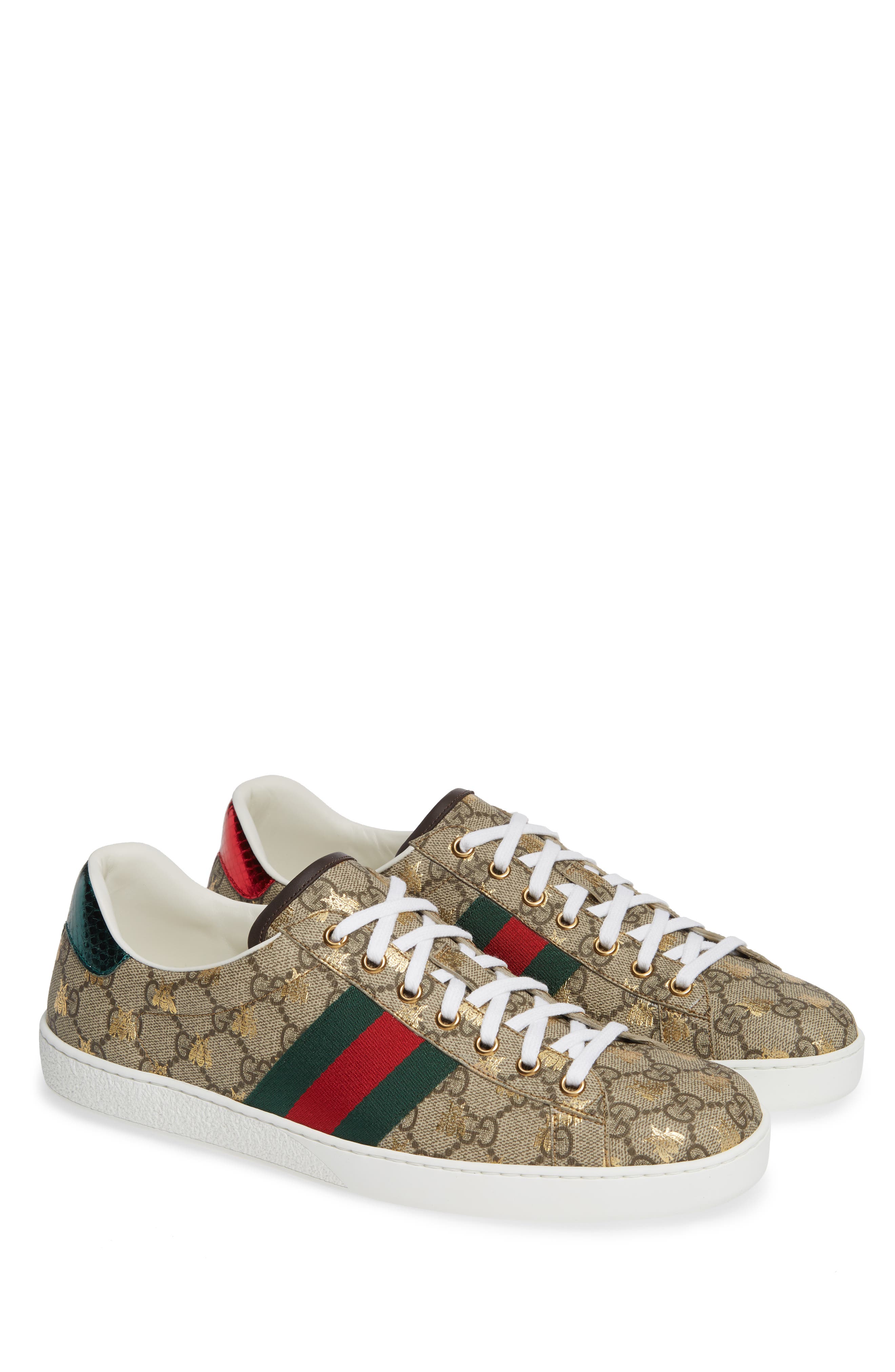 Gucci New Ace Sneaker (Men) | Nordstrom