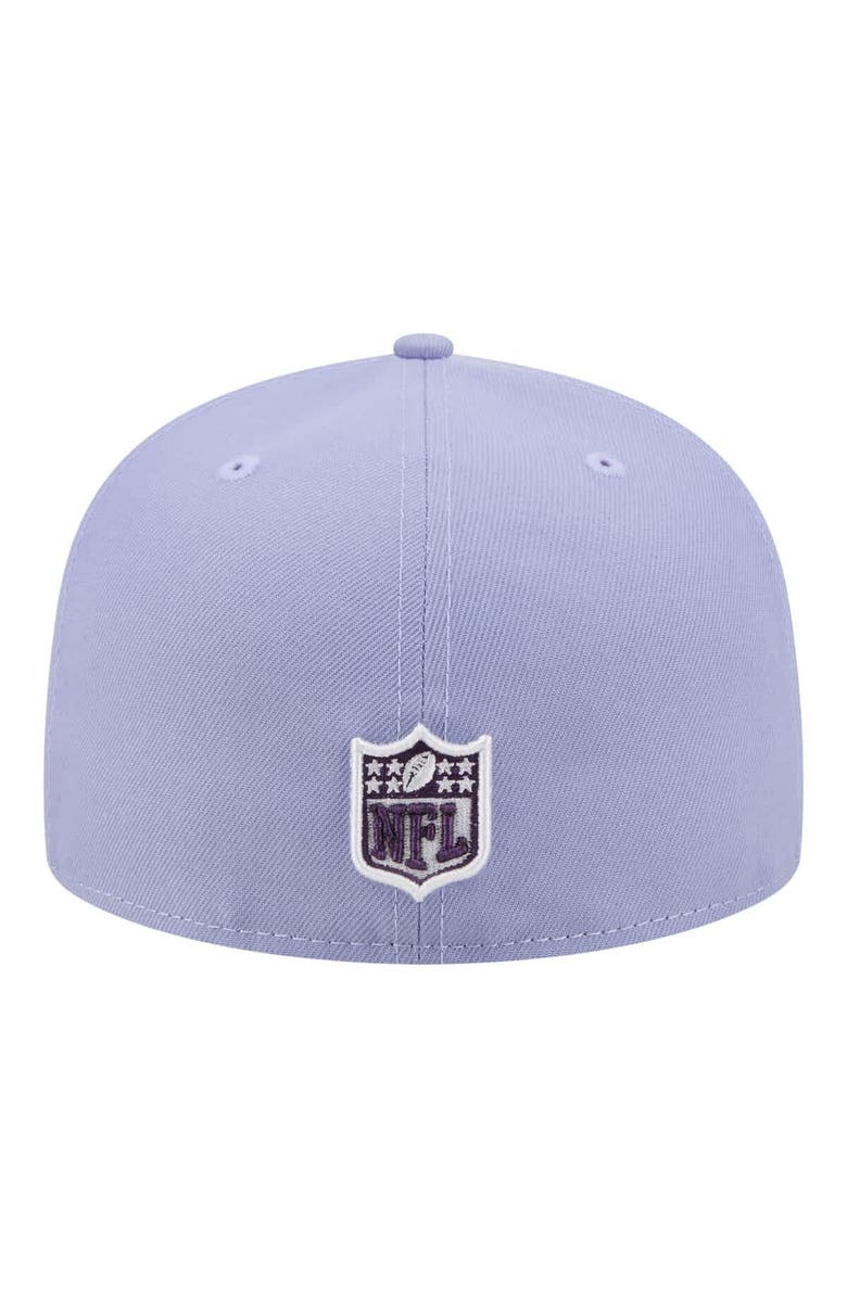New Era Men's New Era Light Purple New England Patriots Lavender Bloom 59FIFTY Fitted Hat, Alternate, color, Light Purple