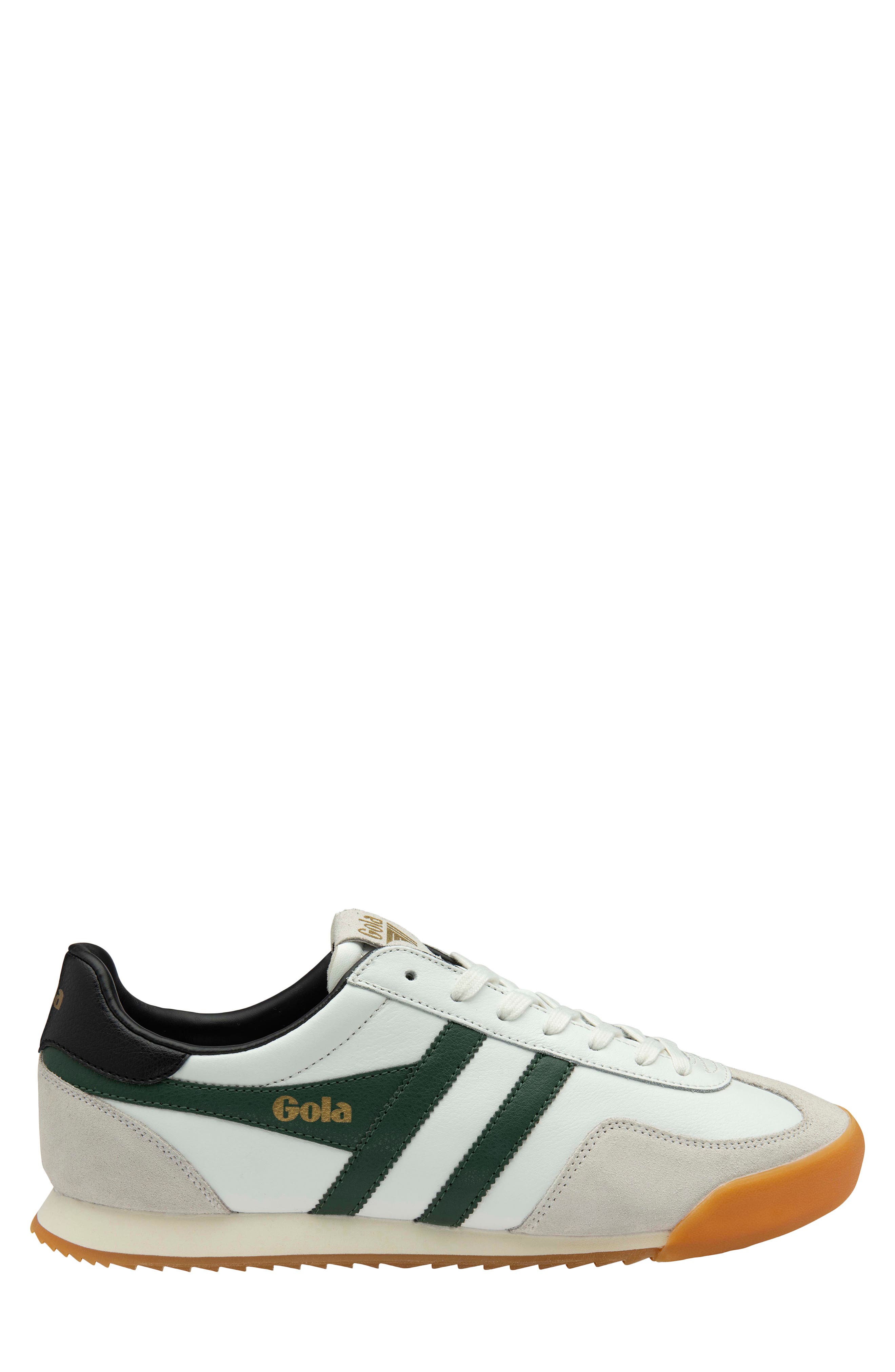 Gola Europa Sneaker, Alternate, color, White/ Evergreen/ Black