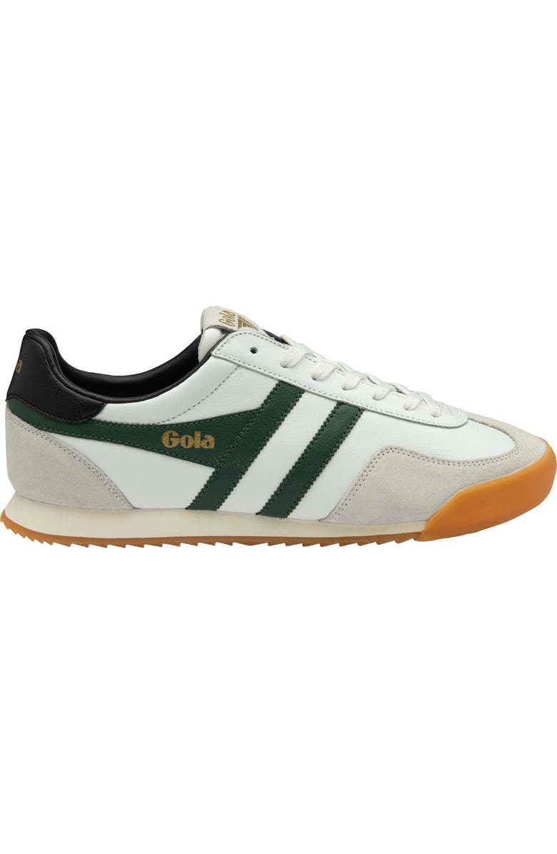 Gola Europa Sneaker, Alternate, color, White/ Evergreen/ Black