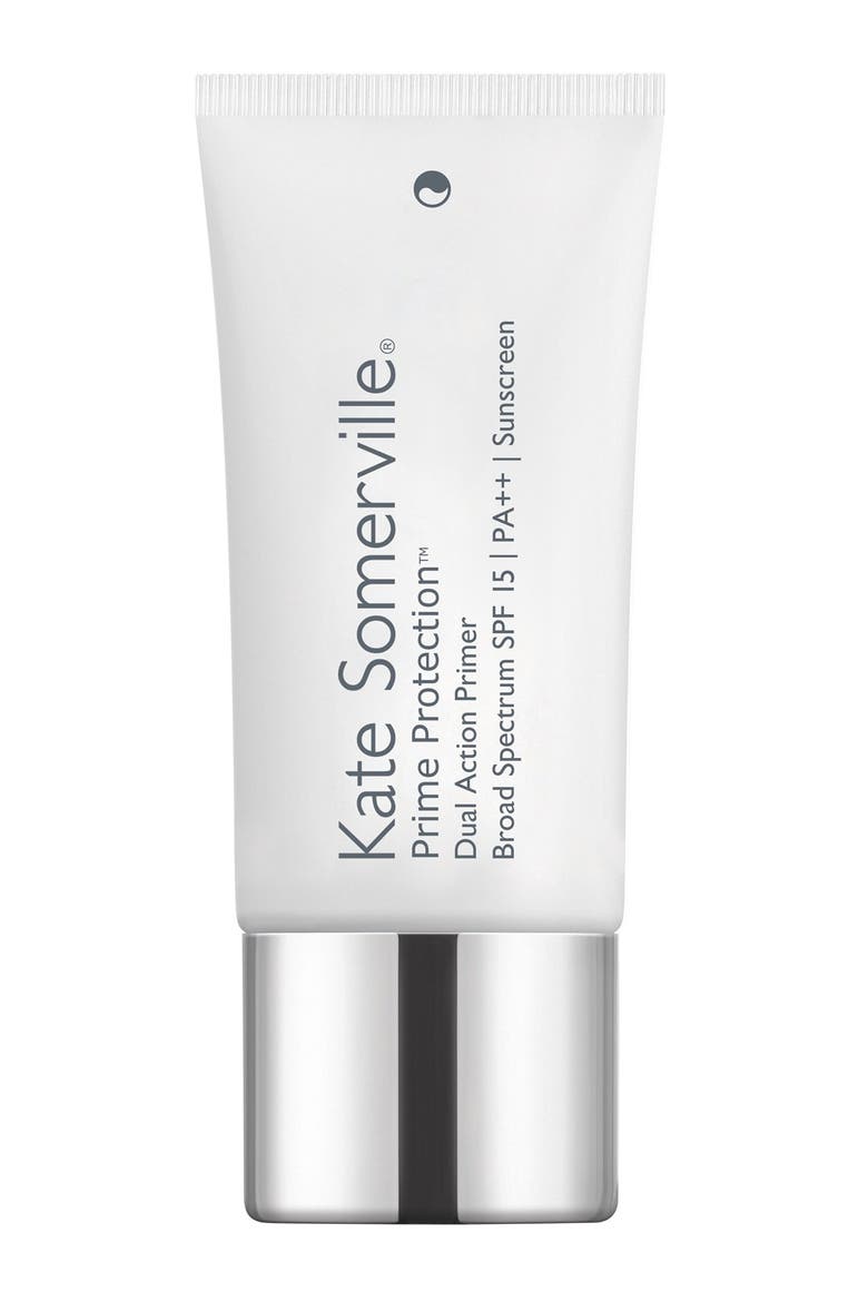 'Prime Protection™' Dual Action Primer Broad Spectrum SPF 15 | PA+++ Sunscreen, Main, color, NO COLOR