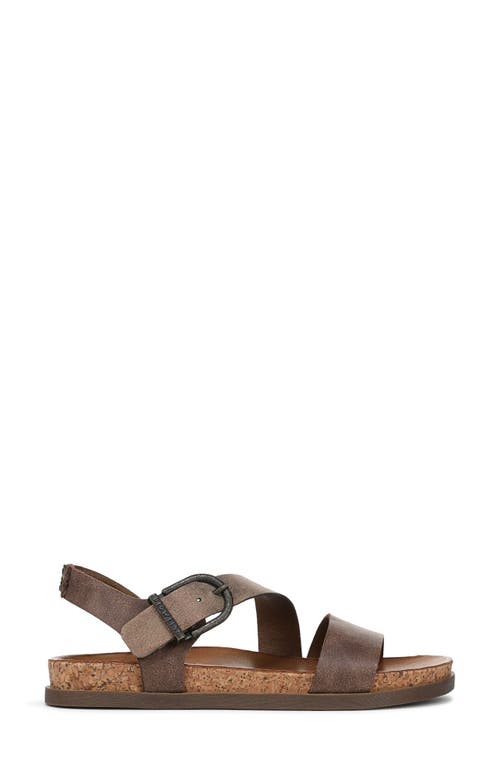Shop Blowfish Malibu Lance Sandal In Walnut Faux Leather