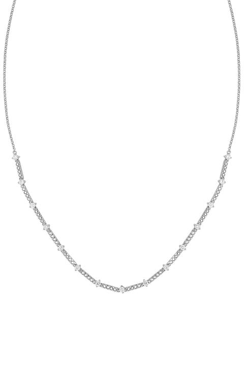 Rita Diamond Tennis Necklace