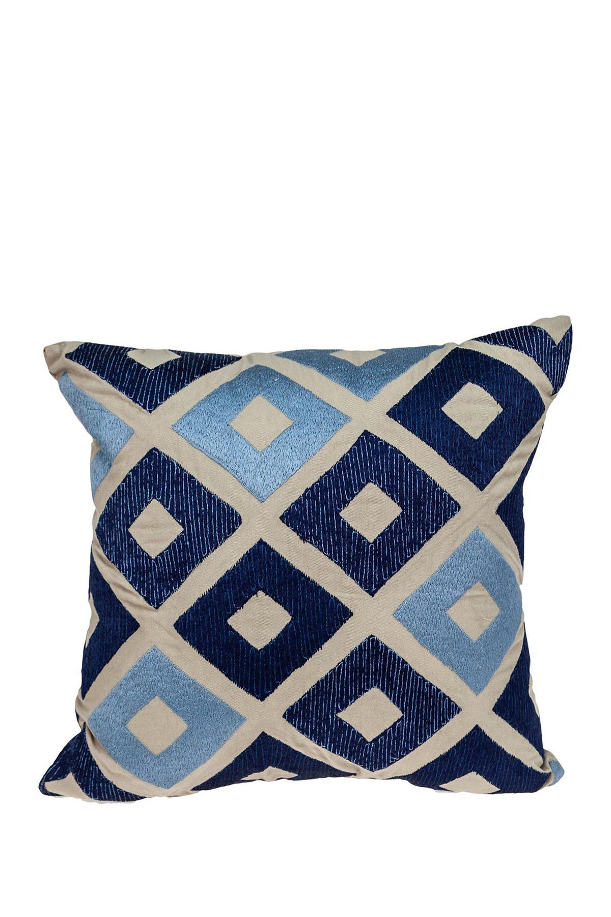 PARKLAND COLLECTION Diyaa Transitional Beige Throw Pillow