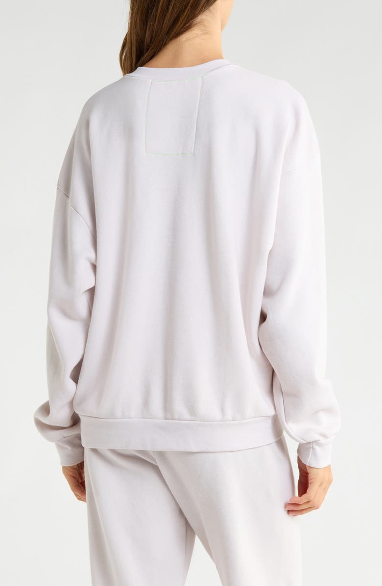 Aviator Nation Logo Crewneck Sweatshirt, Alternate, color, Dove Grey