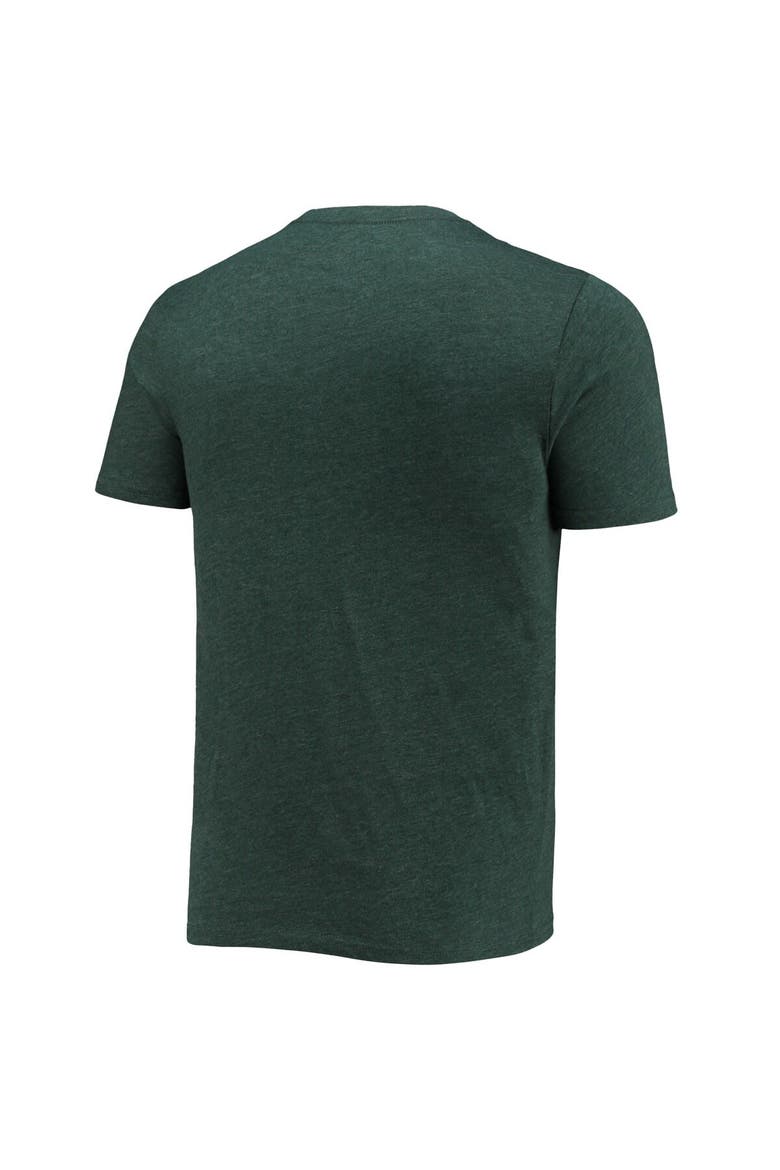 Men's Concepts Sport Heathered Charcoal/Kelly Green North Texas Mean Green Meter T-Shirt & Pants Sleep Set, Alternate, color, Heather Charcoal