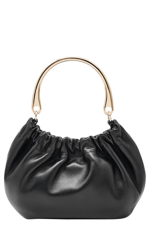 Millie Leather Top Handle Bag