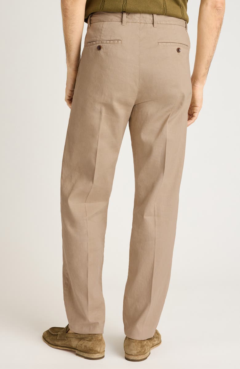 Bonobos Coastal Linen Blend Pants, Alternate, color, Khaki